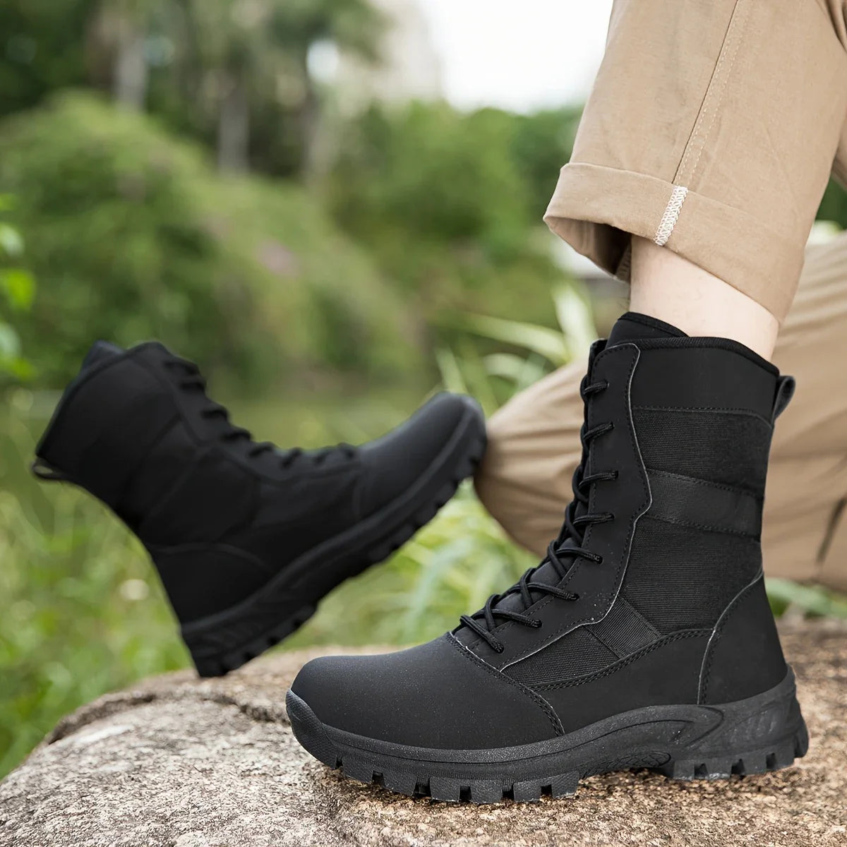 IRONCREST™ – JEDNOKOLOROWE MĘSKIE BUTY TREKKINGOWE Z WYSOKĄ CHOLEWKĄ