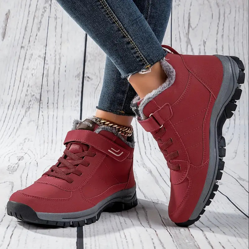 BIAŁYSTOK™ MĘSKIE BUTY ŚNIEGOWE NA CO DZIEŃ Z PLUSZOWĄ WYŚCIÓŁKĄ