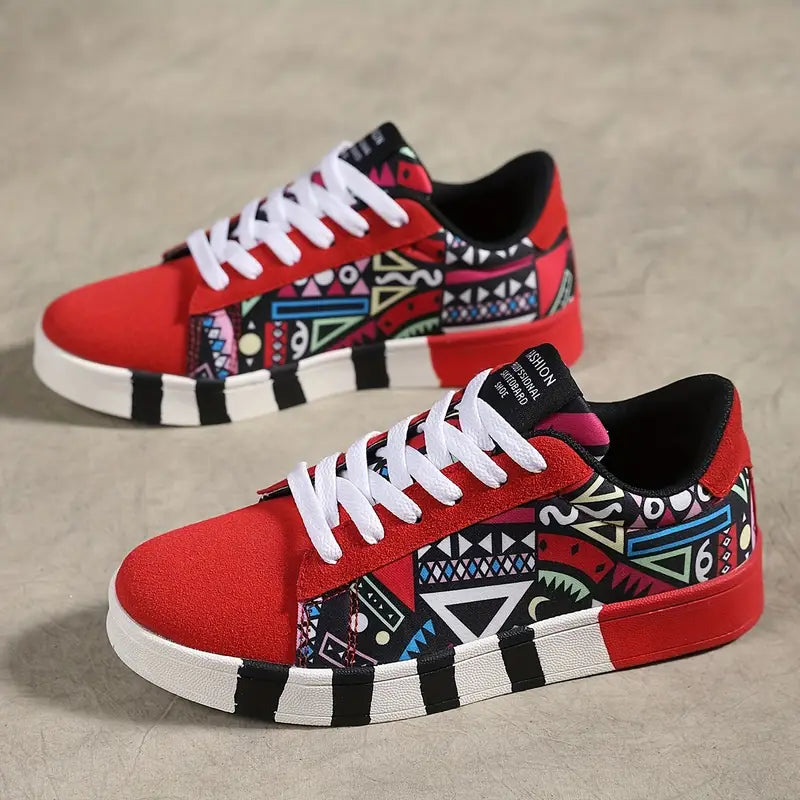 LEKKIE I PRZEWIEWNE PŁASKIE BUTY W STYLU SKATE