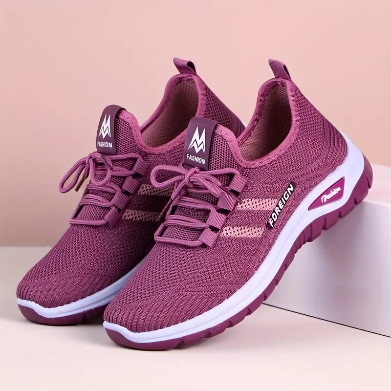 TAHLIE™ WOMEN'S LIGHTWEIGHT KNIT RUNNING SNEAKERS