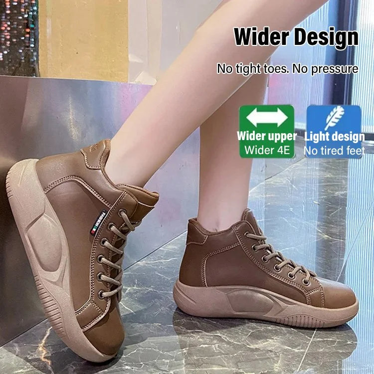 WOMEN'S PREMIUM HIGH TOP THICK SOLE BOOTS - 2025 AUS BEST SELLER