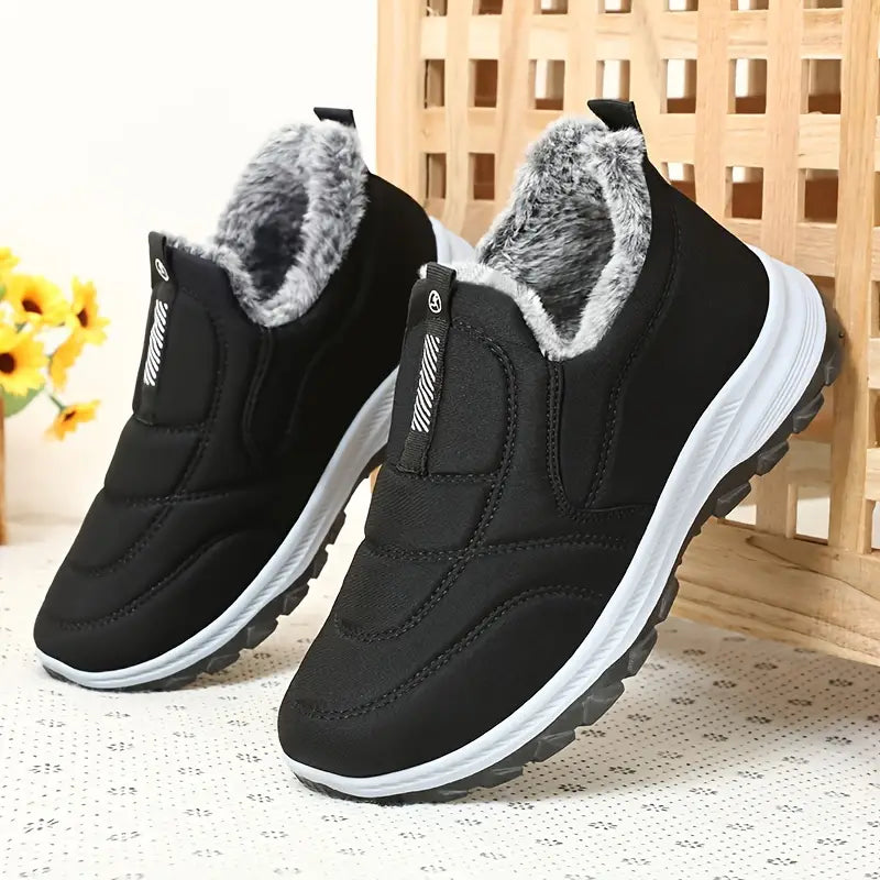 TORUŃ™ UNISEXOWE BOTKI Z TKANINY DZIANINOWEJ NA ZIM