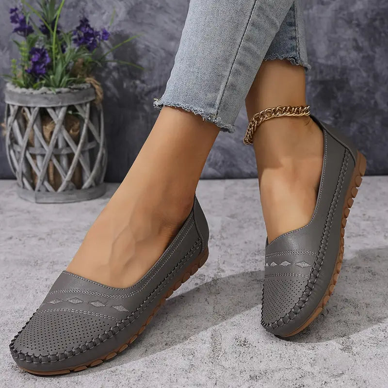 Damskie stylowe mokasyny ortopedyczne w rozmiarach plus size