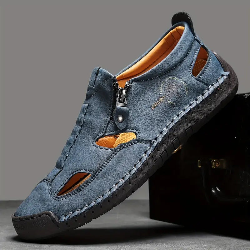 MĘSKIE WYGODNE BUTY WSUWANE W BRYTYJSKIM STYLU RETRO