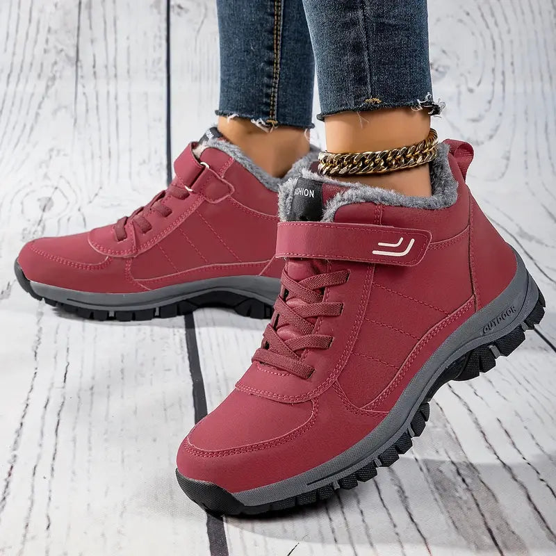 BIAŁYSTOK™ MĘSKIE BUTY ŚNIEGOWE NA CO DZIEŃ Z PLUSZOWĄ WYŚCIÓŁKĄ