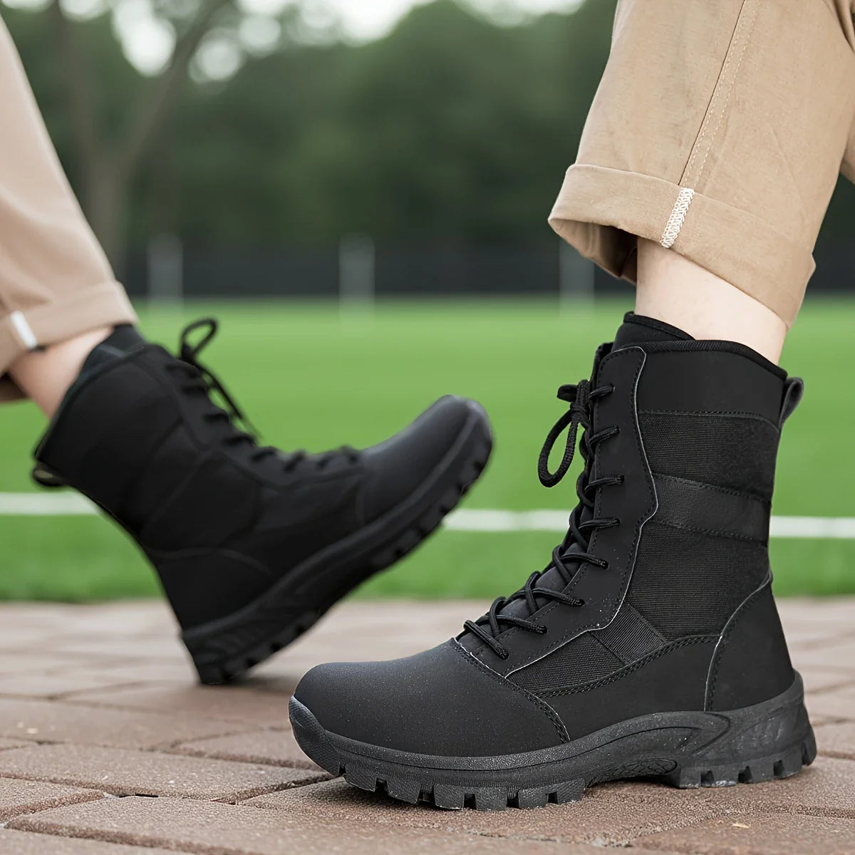 IRONCREST™ – JEDNOKOLOROWE MĘSKIE BUTY TREKKINGOWE Z WYSOKĄ CHOLEWKĄ