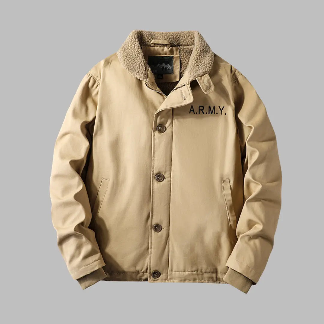 Harris | Męska Kurtka z Kołnierzem