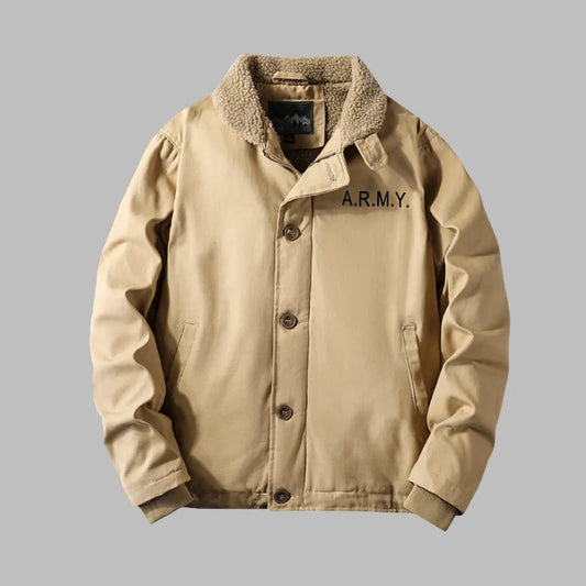 Harris | Męska Kurtka z Kołnierzem