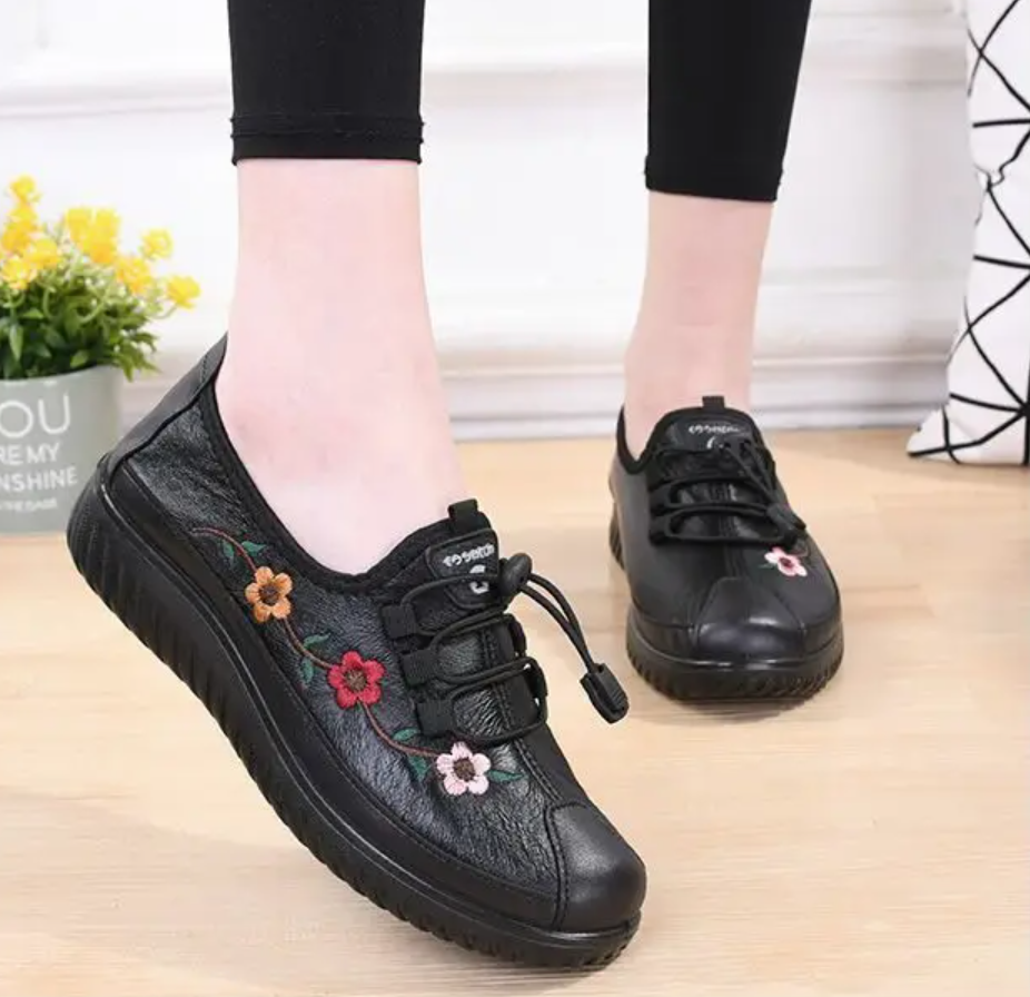 BRIELLE™ SKÓRZANE, MIĘKKIE, ORTOPEDYCZNE CIEPŁE BUTY ŚNIEGOWE