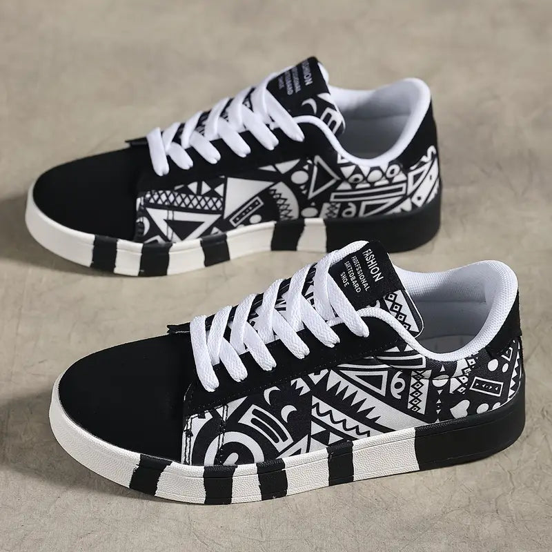 LEKKIE I PRZEWIEWNE PŁASKIE BUTY W STYLU SKATE