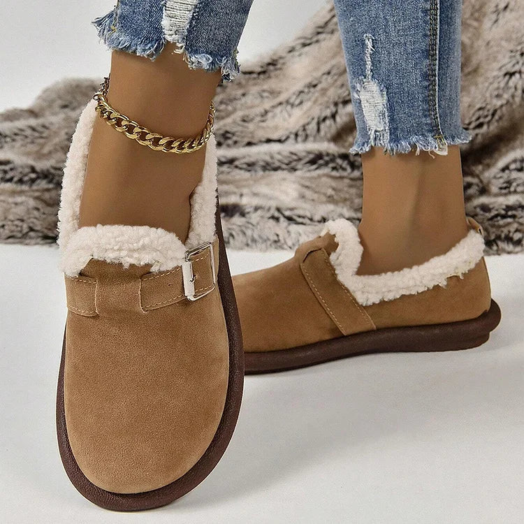 ALBERTA™ PLUSZOWE ORTOPEDYCZNE BUTY WSUWANE Z ZAOKRĄGLONYM NOSKIEM