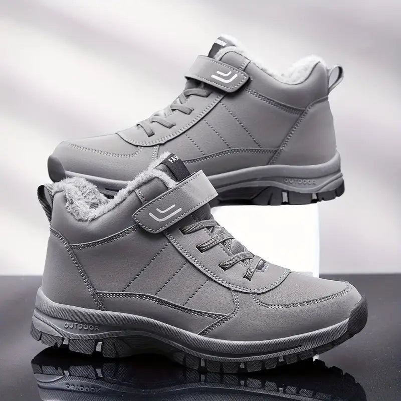 BIAŁYSTOK™ MĘSKIE BUTY ŚNIEGOWE NA CO DZIEŃ Z PLUSZOWĄ WYŚCIÓŁKĄ