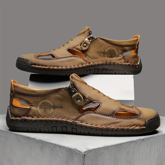 MĘSKIE WYGODNE BUTY WSUWANE W BRYTYJSKIM STYLU RETRO