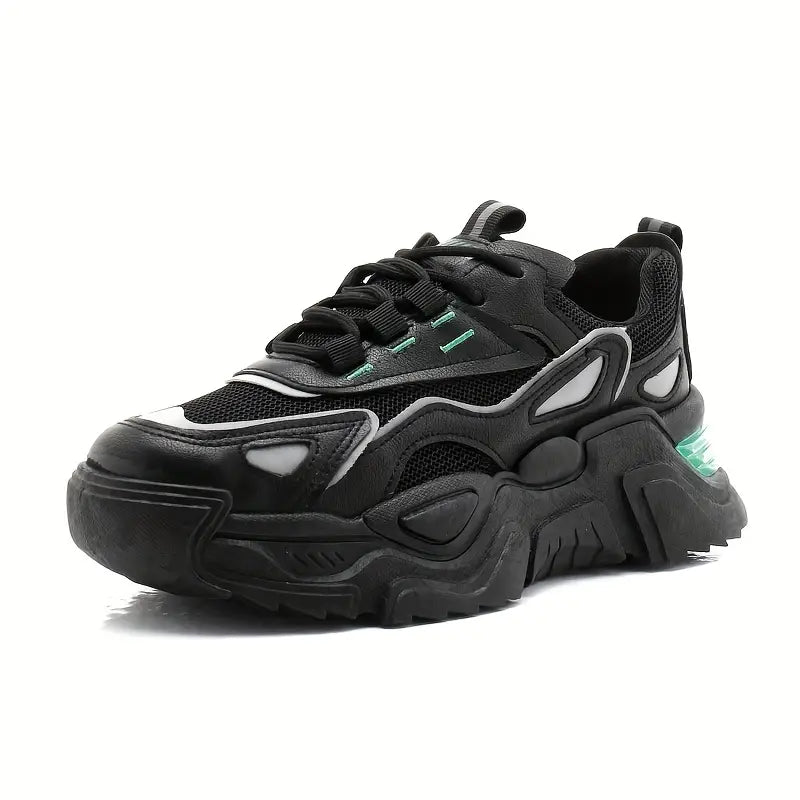 MALODI™ – GEOMETRYCZNE SNEAKERSY Z NISKĄ CHOLEWKĄ