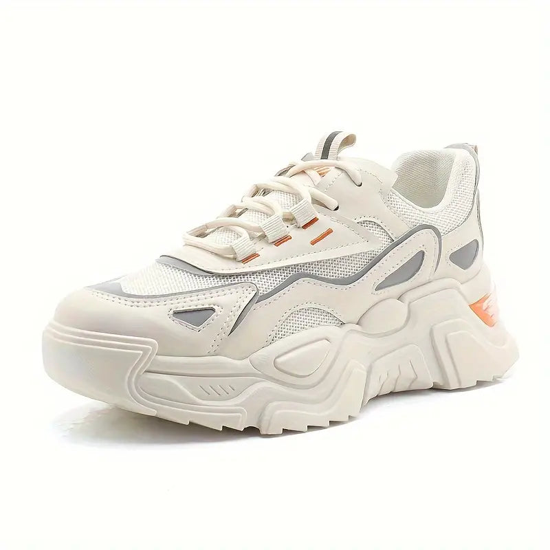 MALODI™ – GEOMETRYCZNE SNEAKERSY Z NISKĄ CHOLEWKĄ