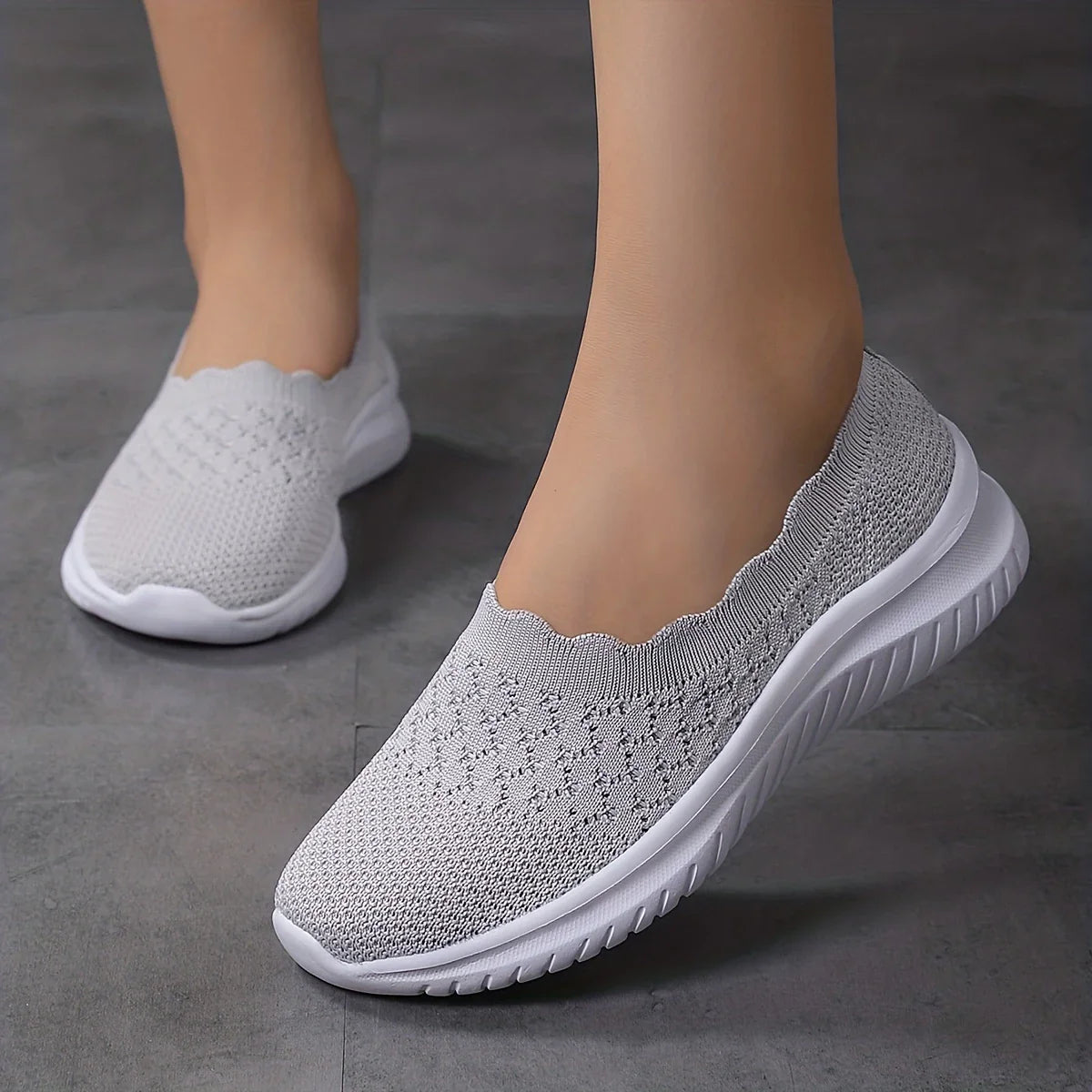 AVA™ DAMSKIE PRZEWIEWNE SNEAKERSY ORTOPEDYCZNE TYPU SLIP-ON