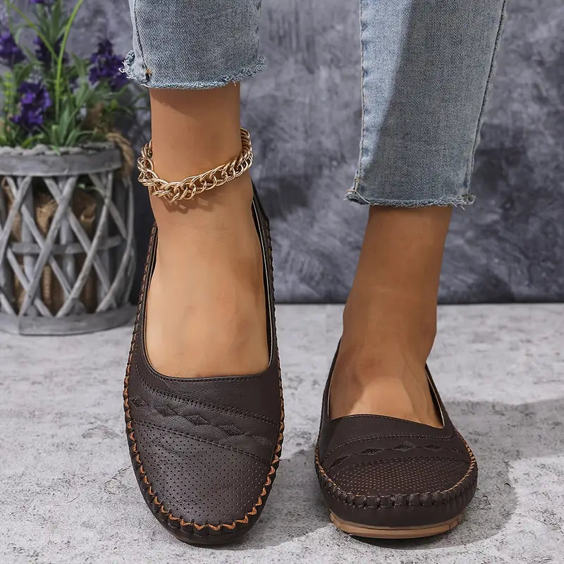 Damskie stylowe mokasyny ortopedyczne w rozmiarach plus size